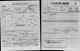 Joseph Dennis ARTIGUE World War I Draft Registration Card