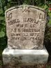 Anna Hawley Headstone