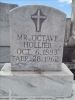 HOLLIER Octave Headstone 1962