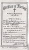 Louis DUFILHO and Delphine BOZONIER-MARMILLION Certificate of Marriage